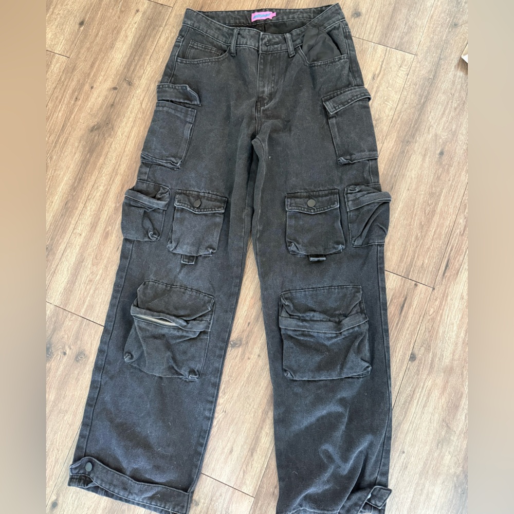 Women’s Black Cargo Pants